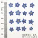 100 mini fleurs séchées pressées pour résine et bijoux – Couleur 100Pcs