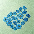 100 mini fleurs séchées pressées pour résine et bijoux – 3