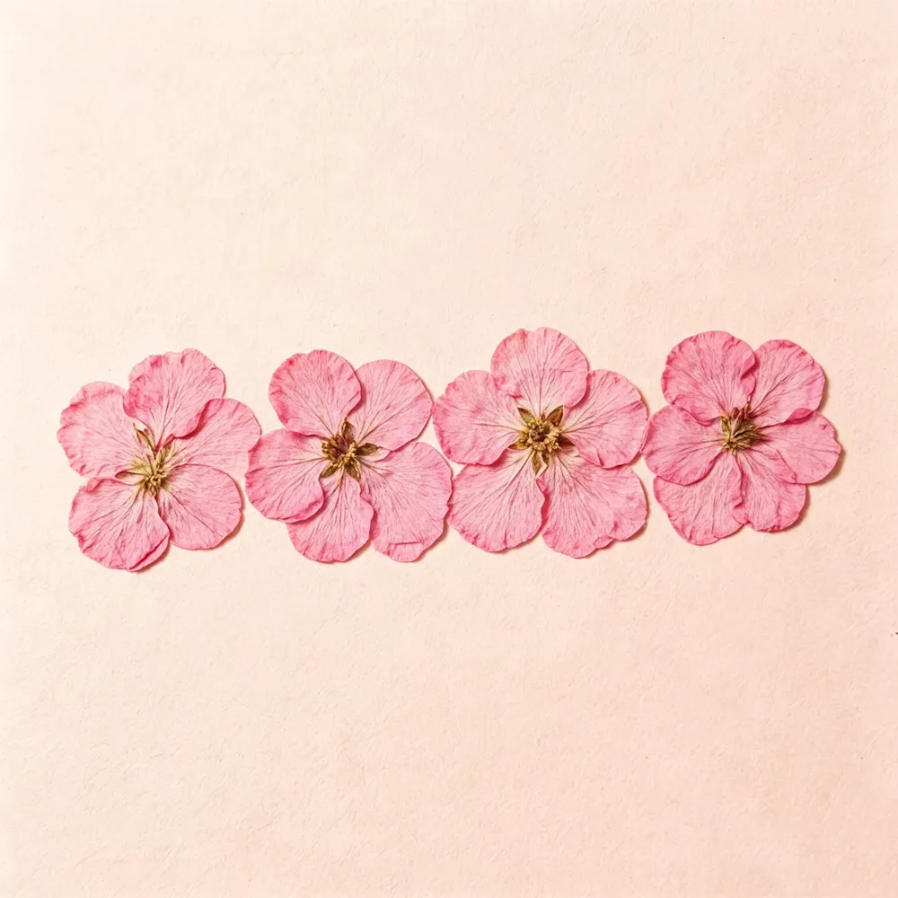100 mini fleurs séchées pressées pour résine et bijoux