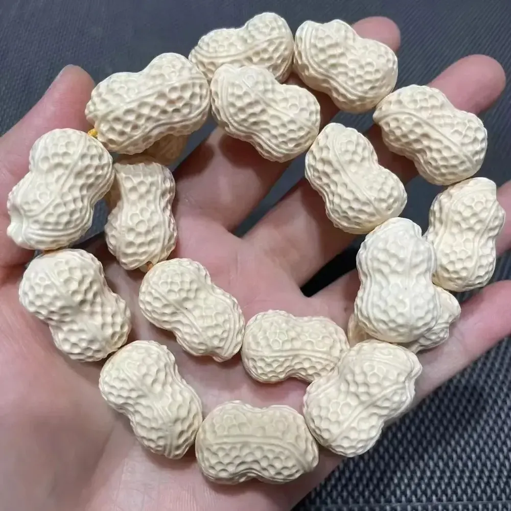 2 bâtons bois stabilisé résine époxy imitation ivoire 20 à 44 mm