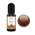 24 pigments résine époxy encre alcool liquide pour bijoux DIY – Couleur BLEU CIEL (24)