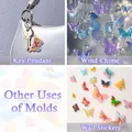 3 moules silicone papillon floral pour bijoux – 2