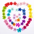 96 mini fleurs séchées pressées 1,5 cm pour résine – 3