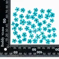 96 mini fleurs séchées pressées 1,5 cm pour résine – Color Bleu (3)