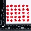 96 mini fleurs séchées pressées 1,5 cm pour résine – Color noir (2)