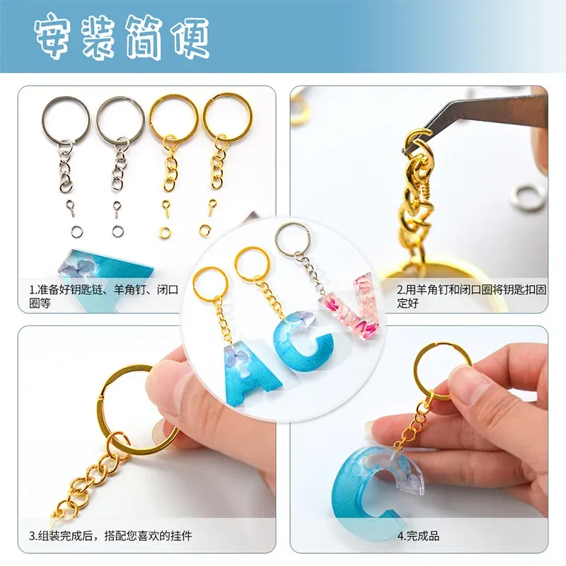 Accessoires bijoux résine 220 pièces