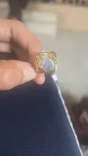 Avis clients – Bague résine fleurs séchées acier inoxydable géométrique