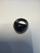 Avis clients – Bague résine plastique irrégulière géométrique boho