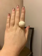 Avis clients – Bague résine plastique irrégulière géométrique boho