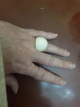 Avis clients – Bague résine plastique irrégulière géométrique boho
