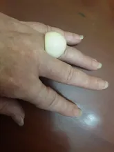 Avis clients – Bague résine plastique irrégulière géométrique boho