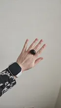 Avis clients – Bague résine plastique irrégulière géométrique boho