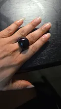 Avis clients – Bague résine plastique irrégulière géométrique boho