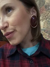 Avis clients – Boucles d'oreilles clous résine géométriques luxe pour femmes