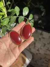 Avis clients – Boucles d'oreilles clous résine géométriques luxe pour femmes