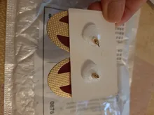 Avis clients – Boucles d'oreilles clous résine géométriques luxe pour femmes