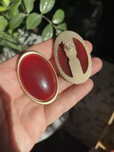 Avis clients – Boucles d'oreilles clous résine géométriques luxe pour femmes