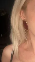 Avis clients – Boucles d'oreilles clous résine géométriques luxe pour femmes