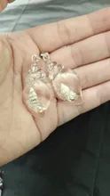 Avis clients – Boucles d'oreilles résine coquillage style plage été