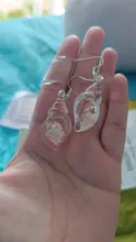 Avis clients – Boucles d'oreilles résine coquillage style plage été