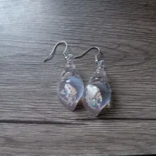 Avis clients – Boucles d'oreilles résine coquillage style plage été