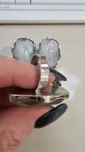 Avis clients – Boucles d'oreilles résine métal géométriques exagérées pour femmes