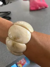 Avis clients – Bracelet large résine acrylique géométrique 3 styles