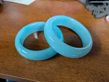 Avis clients – Bracelet large résine acrylique géométrique rond 10 couleurs