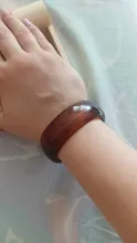 Avis clients – Bracelet large résine acrylique rond ouvert vintage