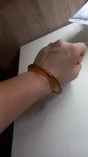 Avis clients – Bracelet résine écaille de tortue blanc vintage Y2k