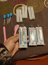 Avis clients – Colle époxy AB transparente 50 ml à durcissement rapide pour multi-supports