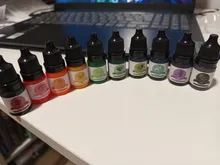 Avis clients – Colorant liquide concentré translucide 10 couleurs pour résine