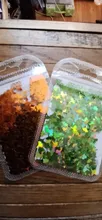 Avis clients – Flocons paillettes holographiques feuille d'érable pour résine