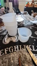 Avis clients – Kit 5 tasses mesure silicone 50 ml résine époxy