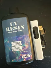 Avis clients – Kit résine UV dure transparente 100 à 250 g avec lampe