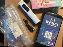 Avis clients – Kit résine UV dure transparente 100 à 250 g avec lampe