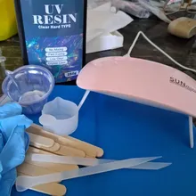 Avis clients – Kit résine UV dure transparente durcissement rapide 100g à 250g