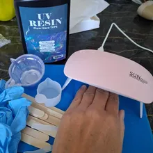 Avis clients – Kit résine UV dure transparente durcissement rapide 100g à 250g