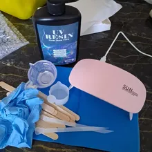 Avis clients – Kit résine UV dure transparente durcissement rapide 100g à 250g