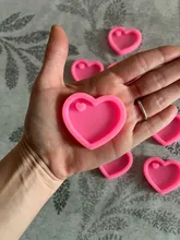 Avis clients – Lot 20 moules silicone cœur pour porte-clés et bijoux
