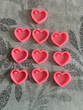 Avis clients – Lot 20 moules silicone cœur pour porte-clés et bijoux