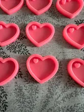 Avis clients – Lot 20 moules silicone cœur pour porte-clés et bijoux