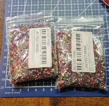 Avis clients – Lot 50 g pierres verre concassé pour remplissage résine
