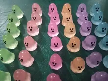 Avis clients – Lot de 10 à 50 mini fantômes résine lumineux Halloween
