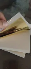 Avis clients – Lot de 100 feuilles d'or 9x9 cm pour artisanat et décoration