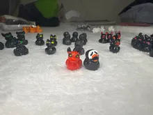 Avis clients – Lot de 12 à 48 mini canards et fantômes résine Halloween