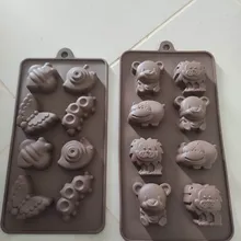 Avis clients – Lot de 2 moules silicone animaux et véhicules pour chocolats