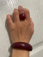 Avis clients – Lot de 3 bracelets résine épais irréguliers punk pour femmes
