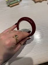 Avis clients – Lot de 3 bracelets résine épais irréguliers punk pour femmes
