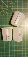 Avis clients – Lot de 3 tasses mesure silicone 100ml double échelle